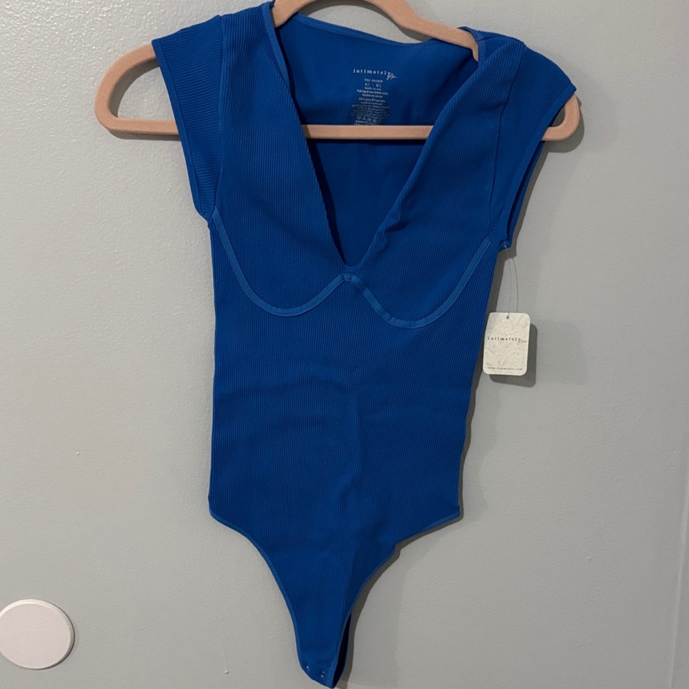 Free People Intimately Meg Seamless Bodysuit Size M/L - Picture 6 of 10